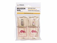 2 sets van 2 muizenvallen