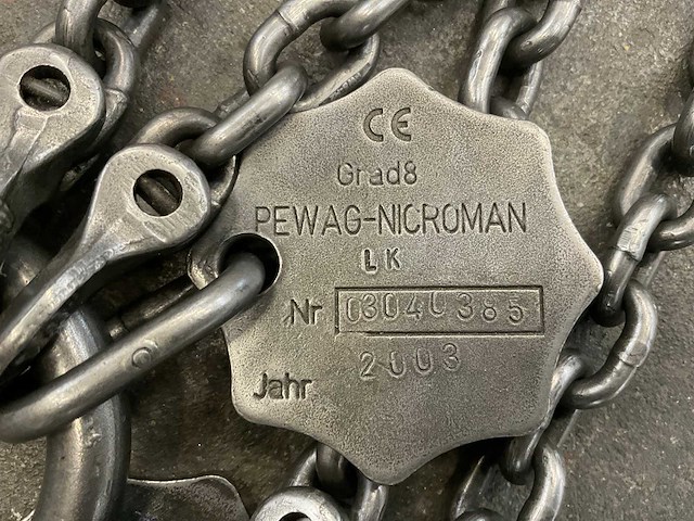 2-sprong hijsketting (10x) - afbeelding 7 van  9