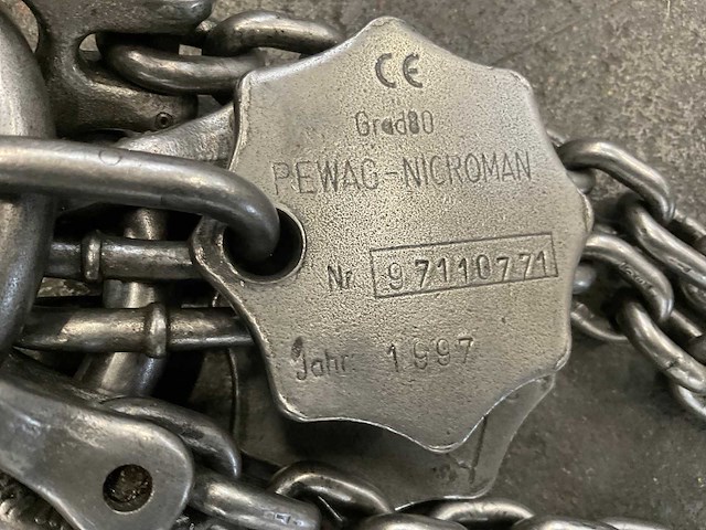 2-sprong hijsketting (10x) - afbeelding 8 van  9