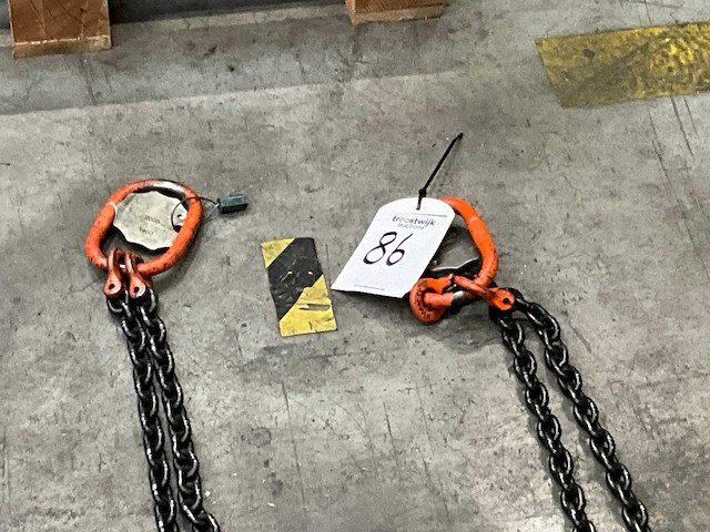 2-sprong hijsketting (2x) - afbeelding 2 van  4