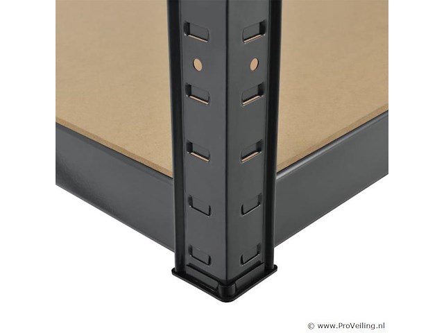 2 stellingkast / opslagrek basic 180 x 90 x 40 cm - afbeelding 18 van  20