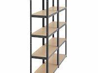 2 stellingkast / opslagrek basic 180 x 90 x 40 cm - afbeelding 6 van  20