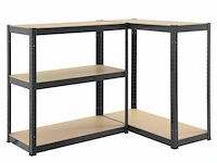 2 stellingkast / opslagrek basic 180 x 90 x 40 cm - afbeelding 11 van  20