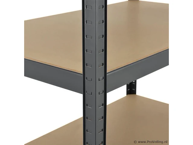 2 stellingkast / opslagrek basic 180 x 90 x 40 cm - afbeelding 14 van  20