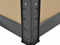 2 stellingkast / opslagrek basic 180 x 90 x 40 cm - afbeelding 18 van  20