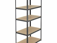2 stellingkast / opslagrek basic 180 x 90 x 40 cm - afbeelding 8 van  20