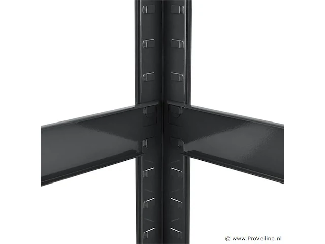 2 stellingkast / opslagrek basic 180 x 90 x 40 cm - afbeelding 17 van  20