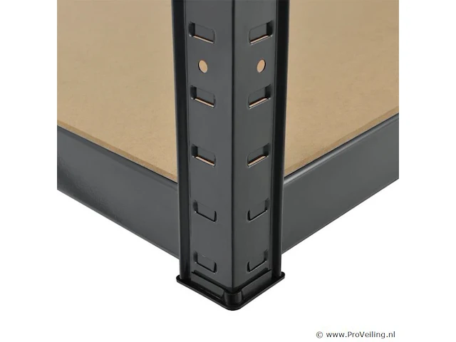 2 stellingkast / opslagrek basic 180 x 90 x 40 cm - afbeelding 18 van  20