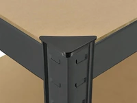 2 stellingkast / opslagrek basic 180 x 90 x 40 cm - afbeelding 19 van  20