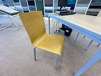 2 tafels met 5 pedrali stoelen - afbeelding 2 van  3