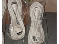 2 verlengsnoeren 5 meter 3 aderig - afbeelding 3 van  3