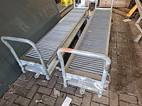 2 verplaatsbare rollebanen