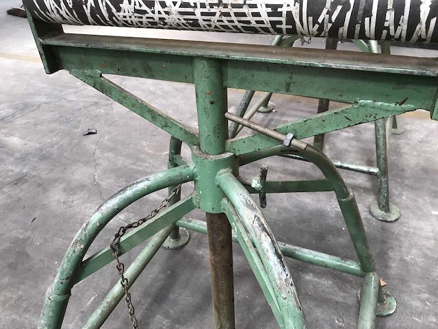 2 verstelbare rollenbokken / materiaalsteunen - afbeelding 8 van  9