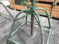 2 verstelbare rollenbokken / materiaalsteunen - afbeelding 9 van  9