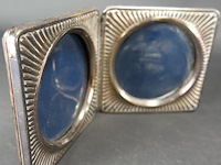 2 verzilverde fotolijstjes - afbeelding 3 van  5