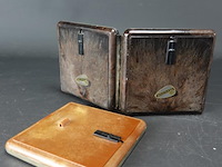 2 verzilverde fotolijstjes - afbeelding 4 van  5