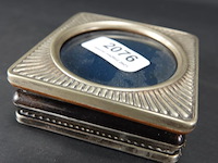 2 verzilverde fotolijstjes - afbeelding 5 van  5