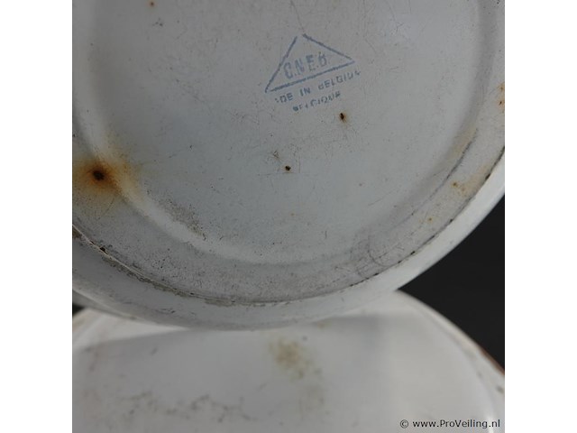 2 vintage emaillen schalen - afbeelding 5 van  5