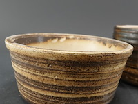 2 vintage keramieken cache-pots - afbeelding 3 van  5