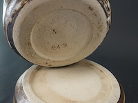 2 vintage keramieken cache-pots - afbeelding 5 van  5