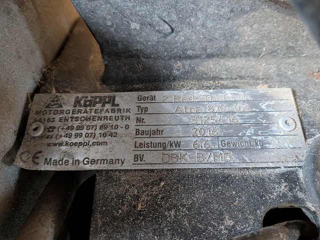 2-wielige werktuigdrager, köppl, atra 1810-02, 2016, incl. accessoires - afbeelding 8 van  23