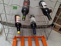 2 wijnrekken inclusief wijn - afbeelding 3 van  3