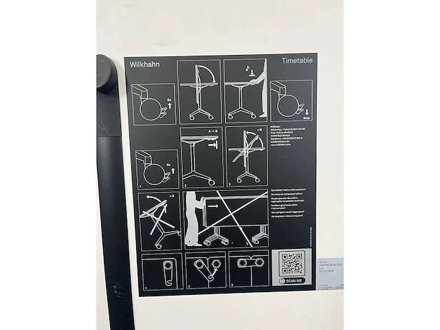 2 wilkhahn - klaptafel 180x80 - afbeelding 4 van  14