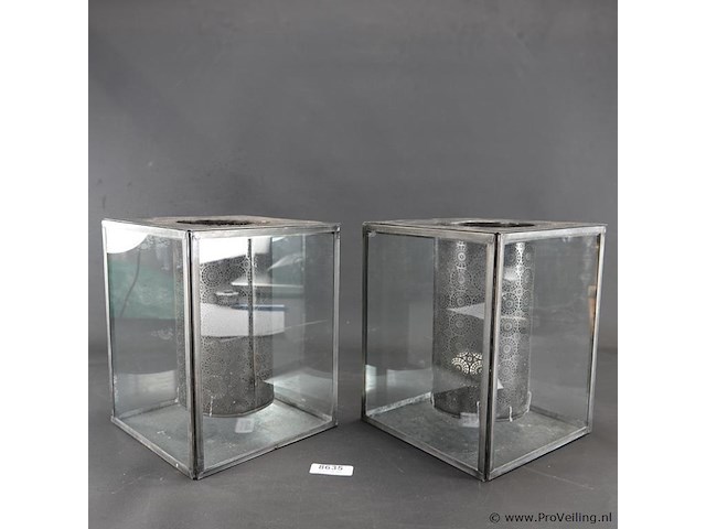 2 windlichten - afbeelding 1 van  5