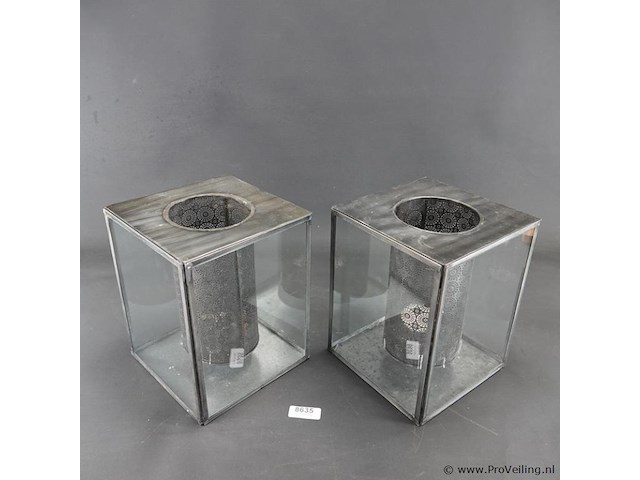 2 windlichten - afbeelding 2 van  5