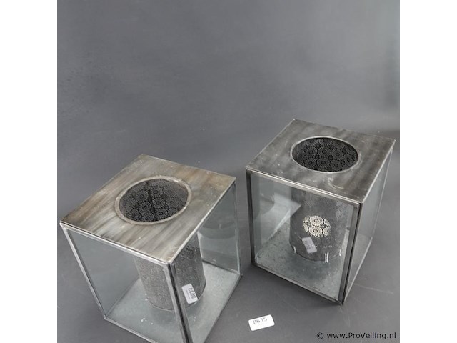 2 windlichten - afbeelding 4 van  5