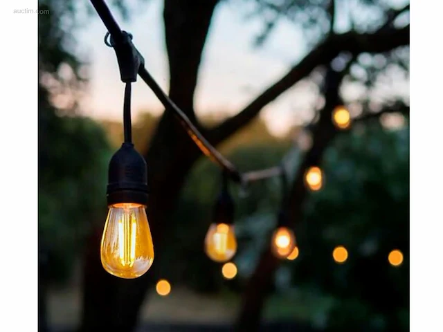 2 x 10 meter sfeervolle led lichtketting - afbeelding 1 van  8