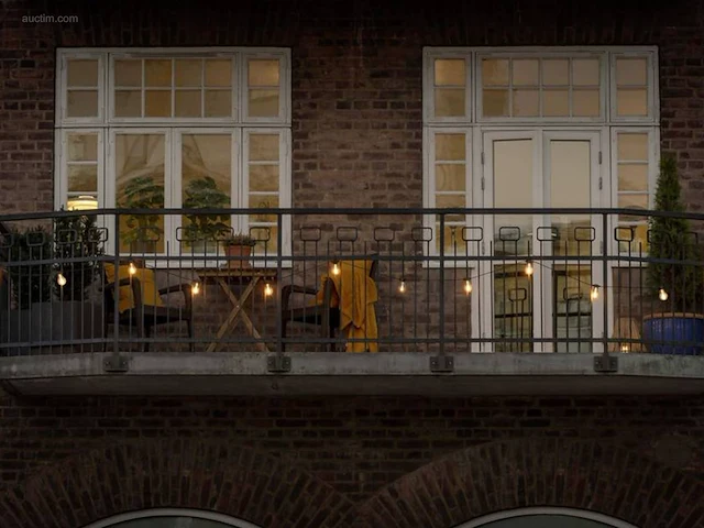 2 x 10 meter sfeervolle led lichtketting - afbeelding 4 van  8