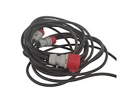 2 x 10 meter verlangkabel 32 ampère - afbeelding 1 van  1