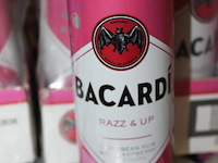 2 x 12 blikken bacardi cola razz & up 0,25cl. tht 2-2027. bod inclusief statiegeldwaarde van 3,60 euro. - afbeelding 2 van  2