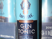 2 x 12 blikken bombay sapphire gin tonic 0,25cl. tht 9-2026. bod inclusief statiegeldwaarde van 3,60 euro. - afbeelding 2 van  2