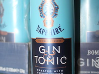 2 x 12 blikken bombay sapphire gin tonic 0,25cl. tht 9-2026. bod inclusief statiegeldwaarde van 3,60 euro. - afbeelding 2 van  2