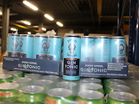 2 x 12 blikken bombay sapphire gin tonic 0,25cl. tht 9-2026. bod inclusief statiegeldwaarde van 3,60 euro. - afbeelding 1 van  2