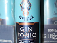 2 x 12 blikken bombay sapphire gin tonic 0,25cl. tht 9-2026. bod inclusief statiegeldwaarde van 3,60 euro. - afbeelding 2 van  2