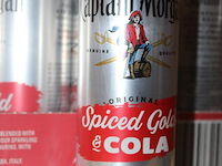 2 x 12 blikken captain morgan spiced gold & cola 0,25cl. tht 11-2025. bod inclusief statiegeldwaarde van 3,... - afbeelding 2 van  2