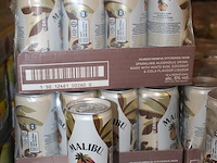 2 x 12 blikken malibu cola 0,25cl. tht 5-2026. bod inclusief statiegeldwaarde van 7,20 euro. - afbeelding 2 van  3