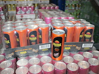 2 x 12 blikken passoa with orange juice 0,25cl. tht 6 -2026. bod inclusief statiegeldwaarde van 3,60 euro. - afbeelding 1 van  2