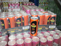2 x 12 blikken passoa with orange juice 0,25cl. tht 6 -2026. bod inclusief statiegeldwaarde van 3,60 euro. - afbeelding 1 van  2