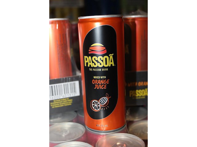 2 x 12 blikken passoa with orange juice 0,25cl. tht 6 -2026. bod inclusief statiegeldwaarde van 3,60 euro. - afbeelding 2 van  2