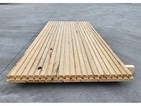 2 x afrikaans eiken triple woodpanel 25mm dik , 95 x 225cm (b x h)