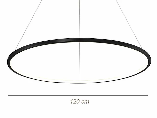 2 x aurora 120 hang lamp zwart - afbeelding 3 van  12