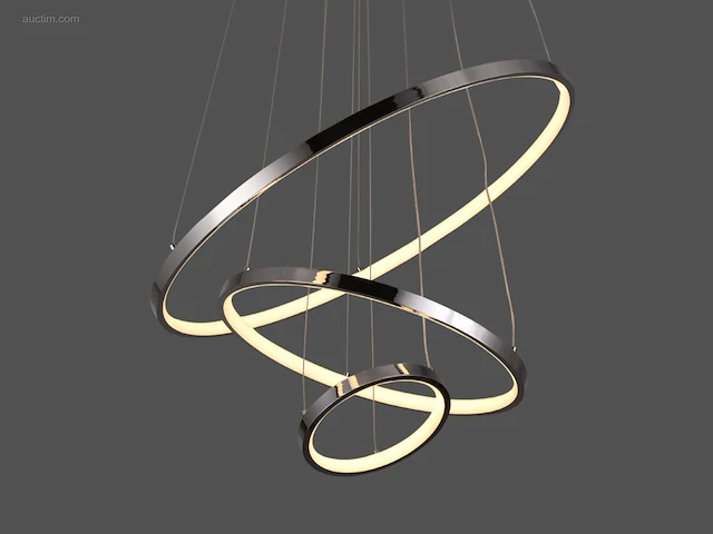 2 x aurora 360 design armatuur zilver glans - afbeelding 3 van  5