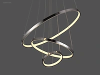 2 x aurora 360 design armatuur zilver glans - afbeelding 3 van  5