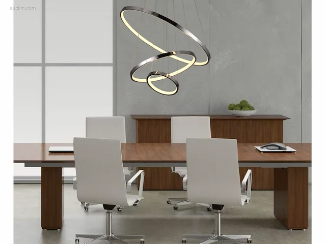 2 x aurora 360 design armatuur zilver glans - afbeelding 5 van  5