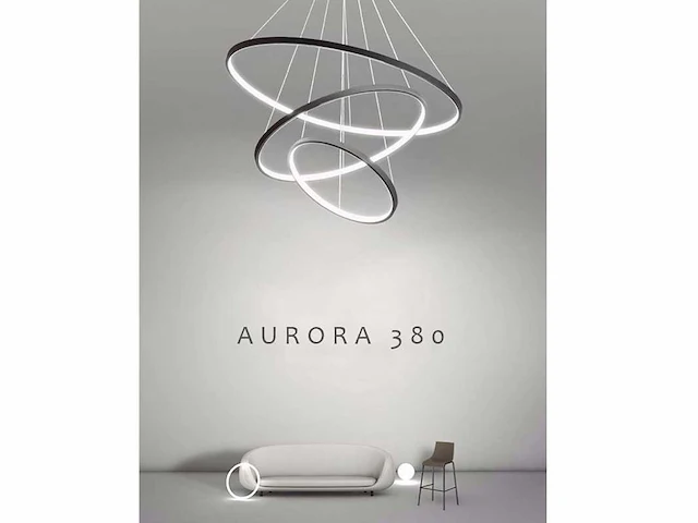 2 x aurora 380 design armatuur zwart - afbeelding 9 van  9