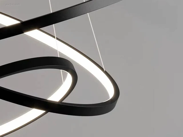 2 x aurora 380 design armatuur zwart - afbeelding 3 van  9